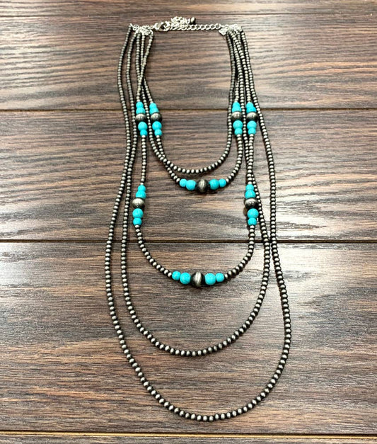 Handmade Navajo Bead Necklace
