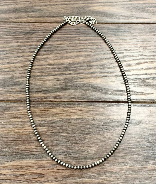 734165, Handmade Navajo Bead Necklace