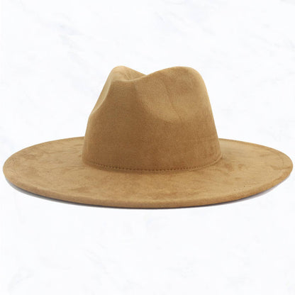 Suede Fedora Hat (14 Colors)