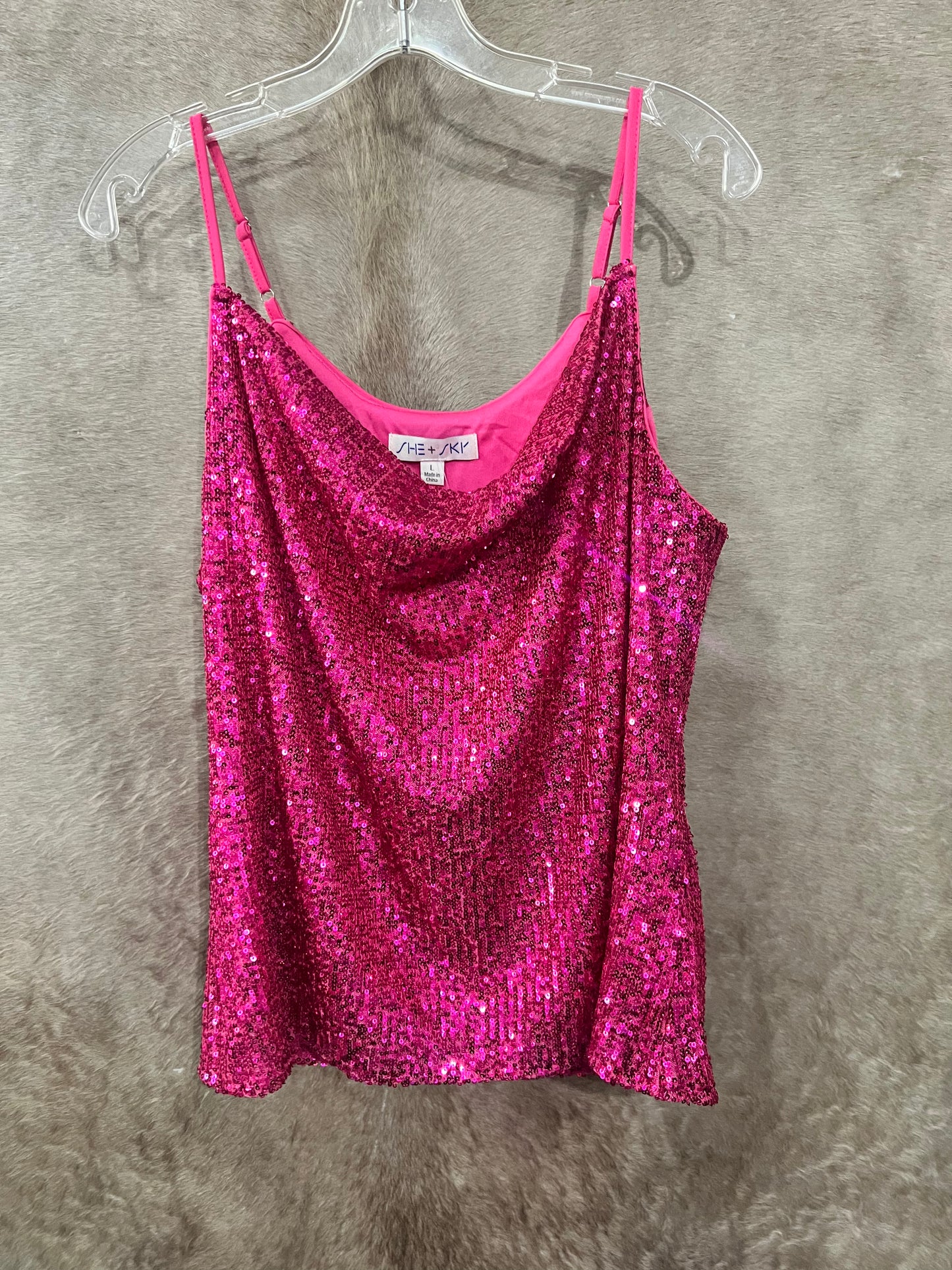 SEQUIN TANK TOP