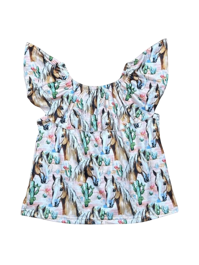 Desert Dasher Off The Shoulder Shirt