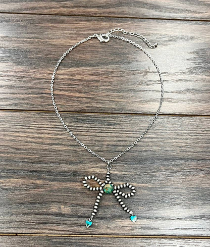739112, Handmade Ribbon Necklace