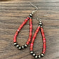 2.5" Long Gemstone Earrings
