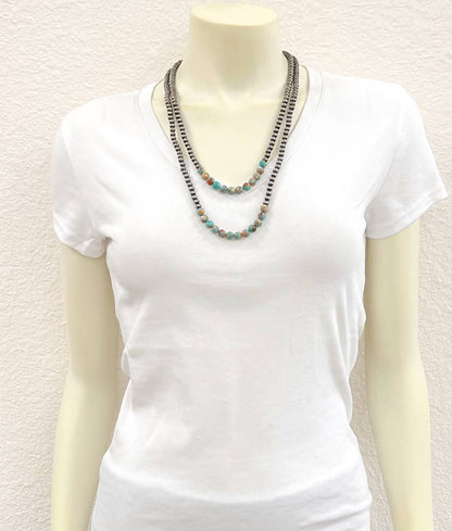Handmade Western Gemstone Necklace