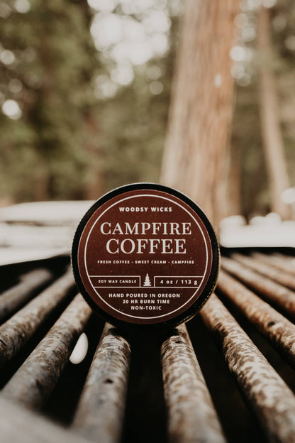 Campfire Coffee Wood Wick Candle