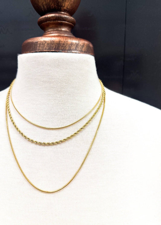 Threes a Charm Necklace