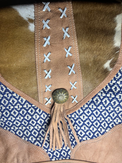 Cowhide Crossbody Bag