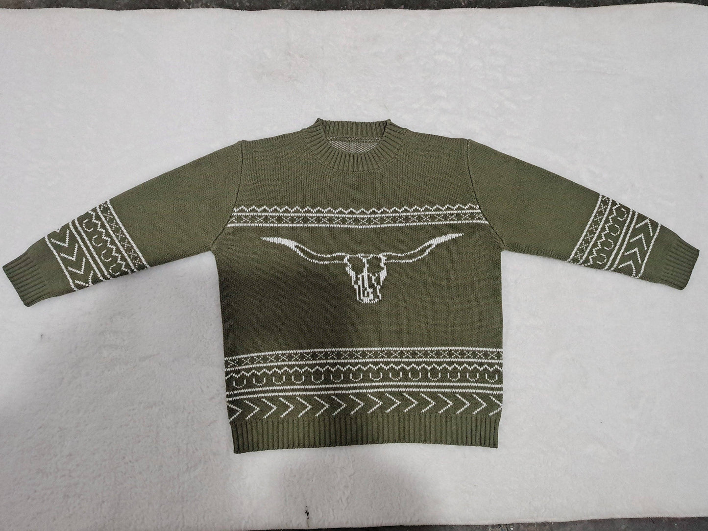 Children Longhorn Sweater