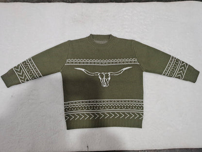 Children Longhorn Sweater