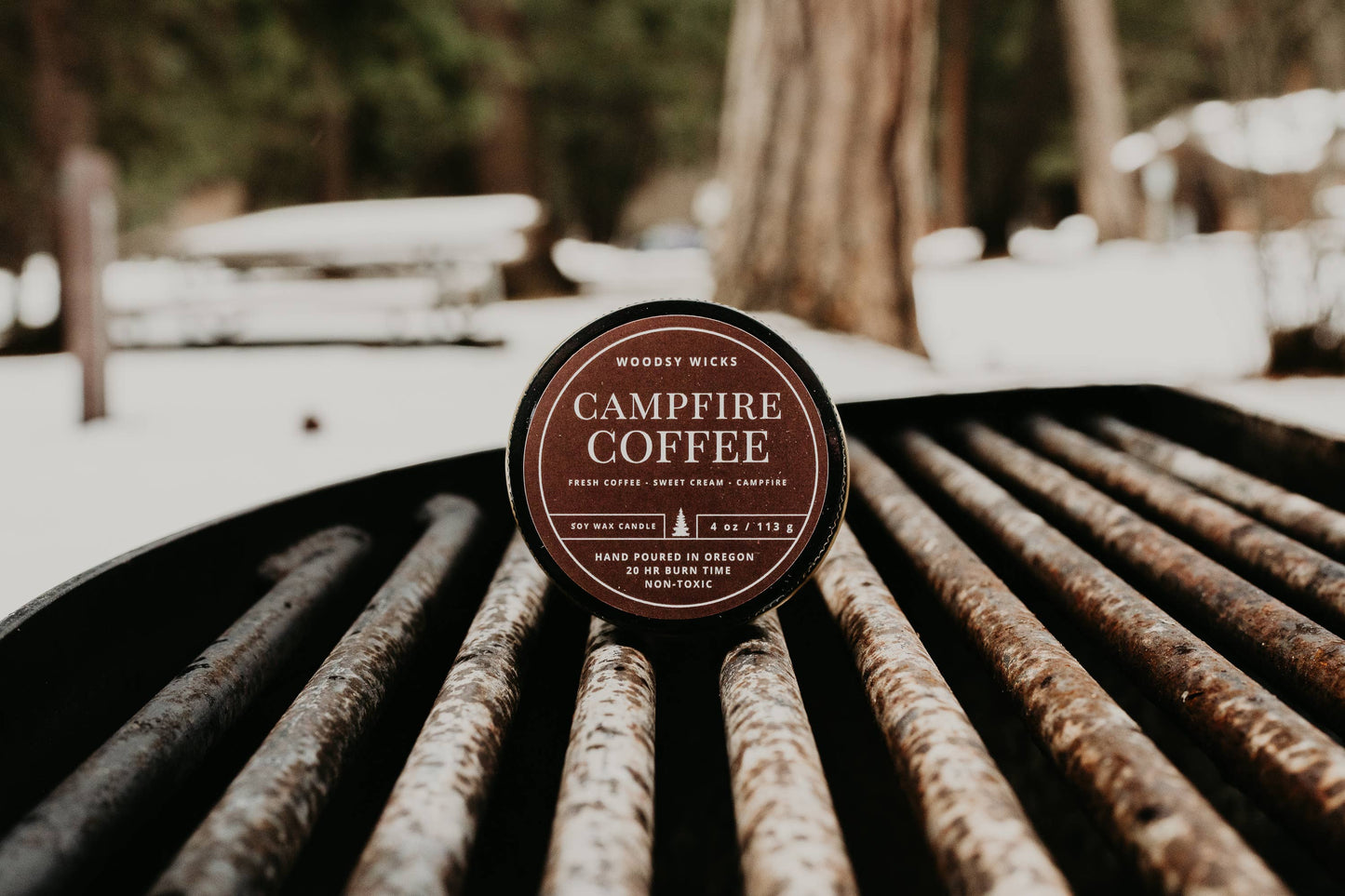 Campfire Coffee Wood Wick Candle