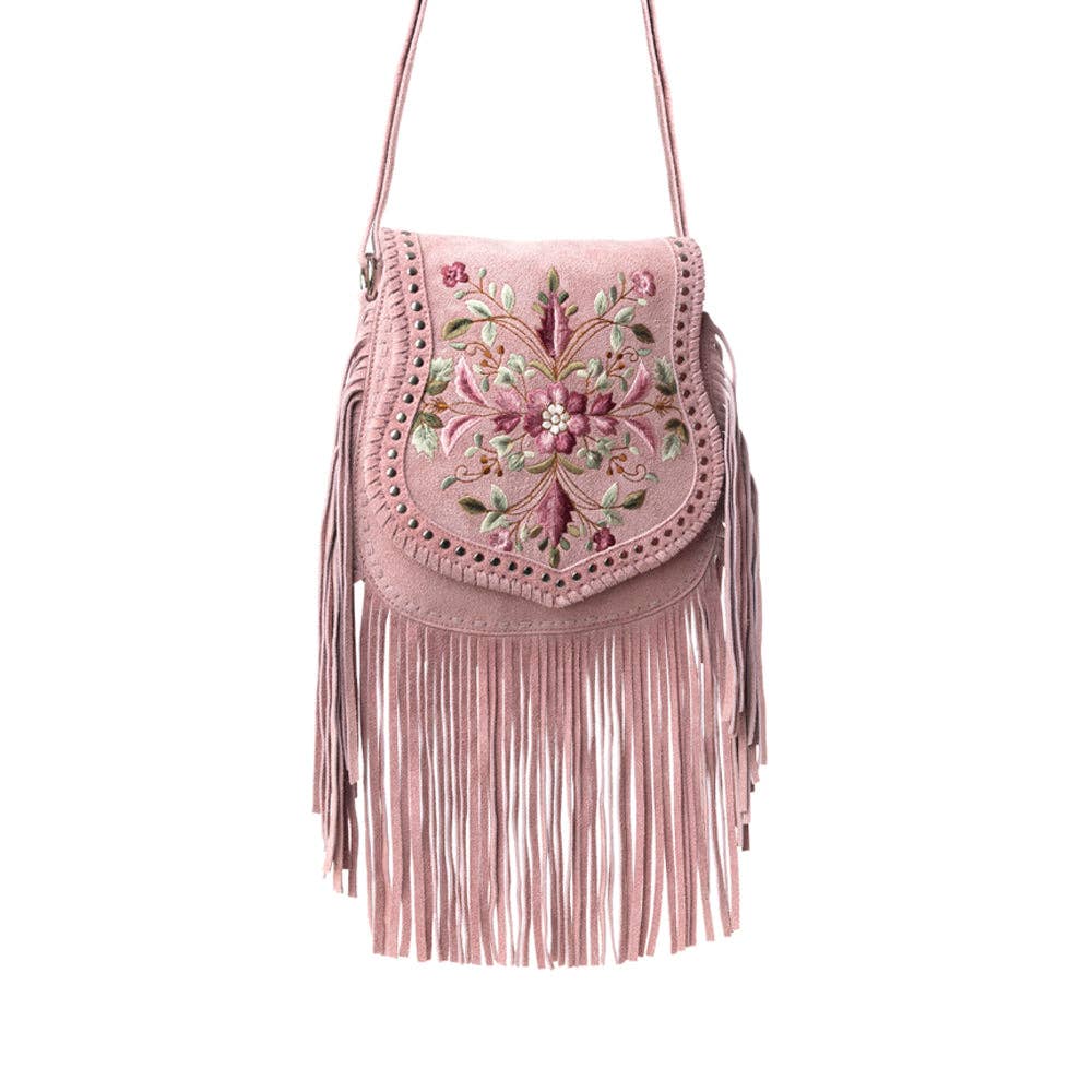 Old Rose Mojave Meadow Leather Bag