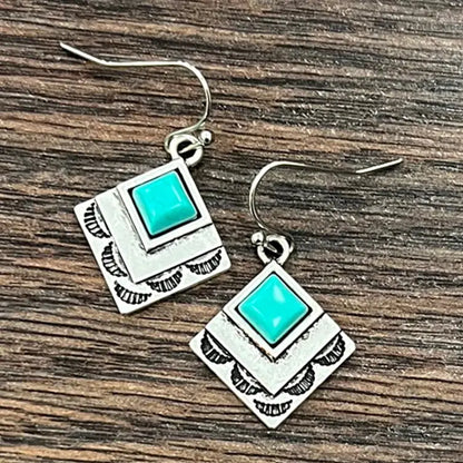 Boho Turquoise Earrings