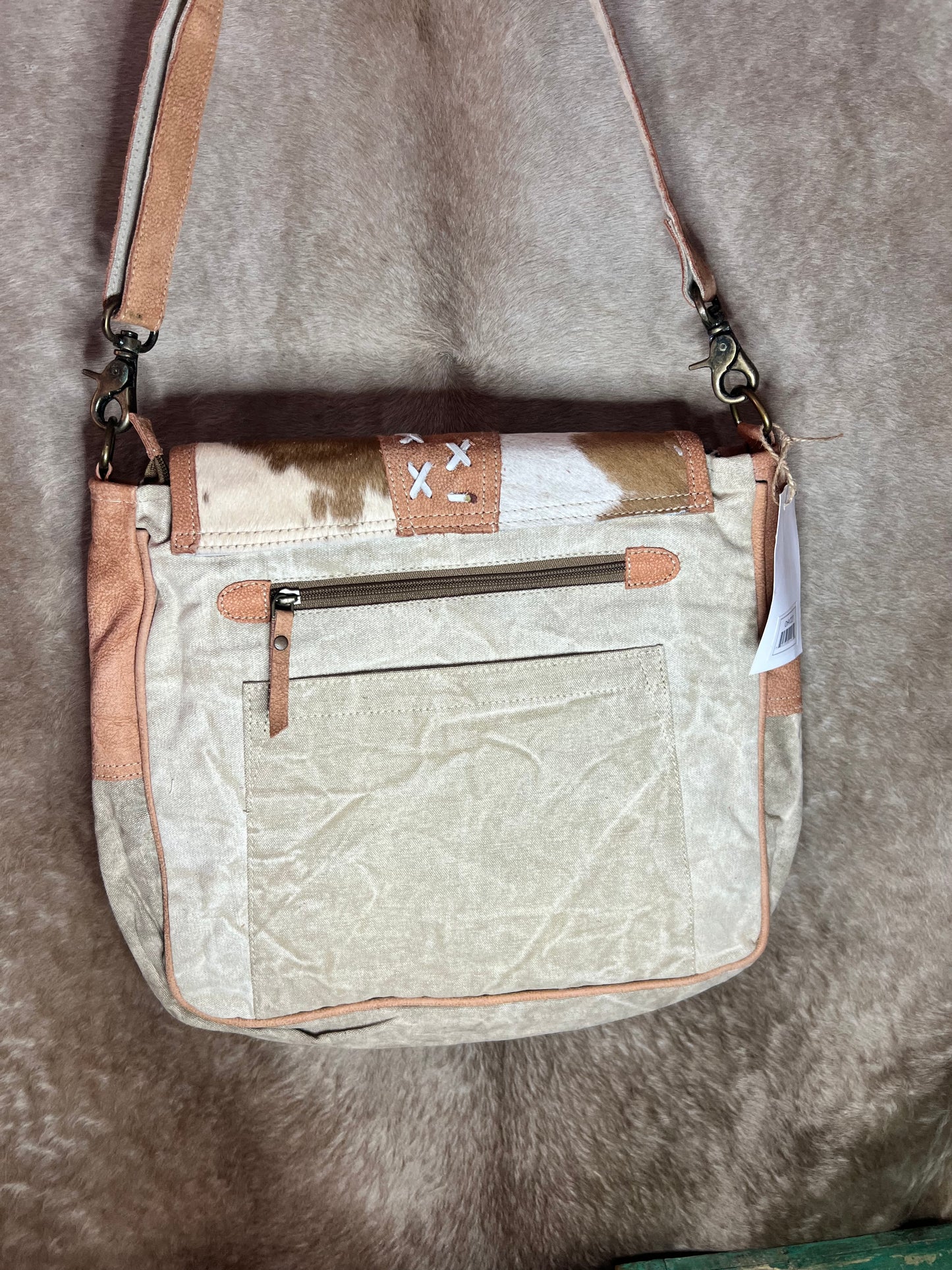 Cowhide Crossbody Bag