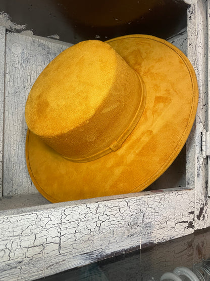 Fedora Vegan Suede Hat