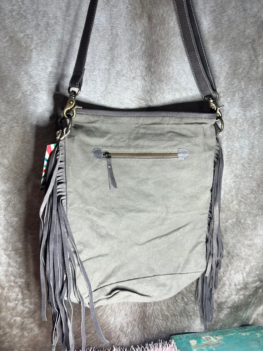 Brown Aztec Crossbody Purse