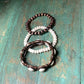 Sqaush Blossom Stacked Bracelets