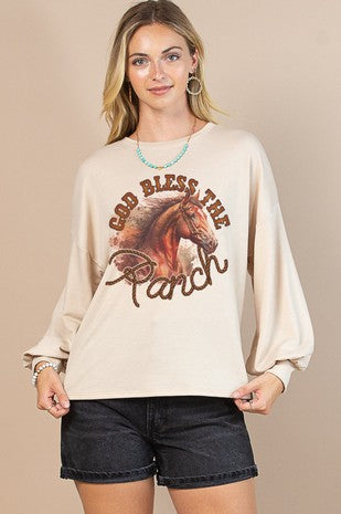 God Bless The Ranch Sweatshirt