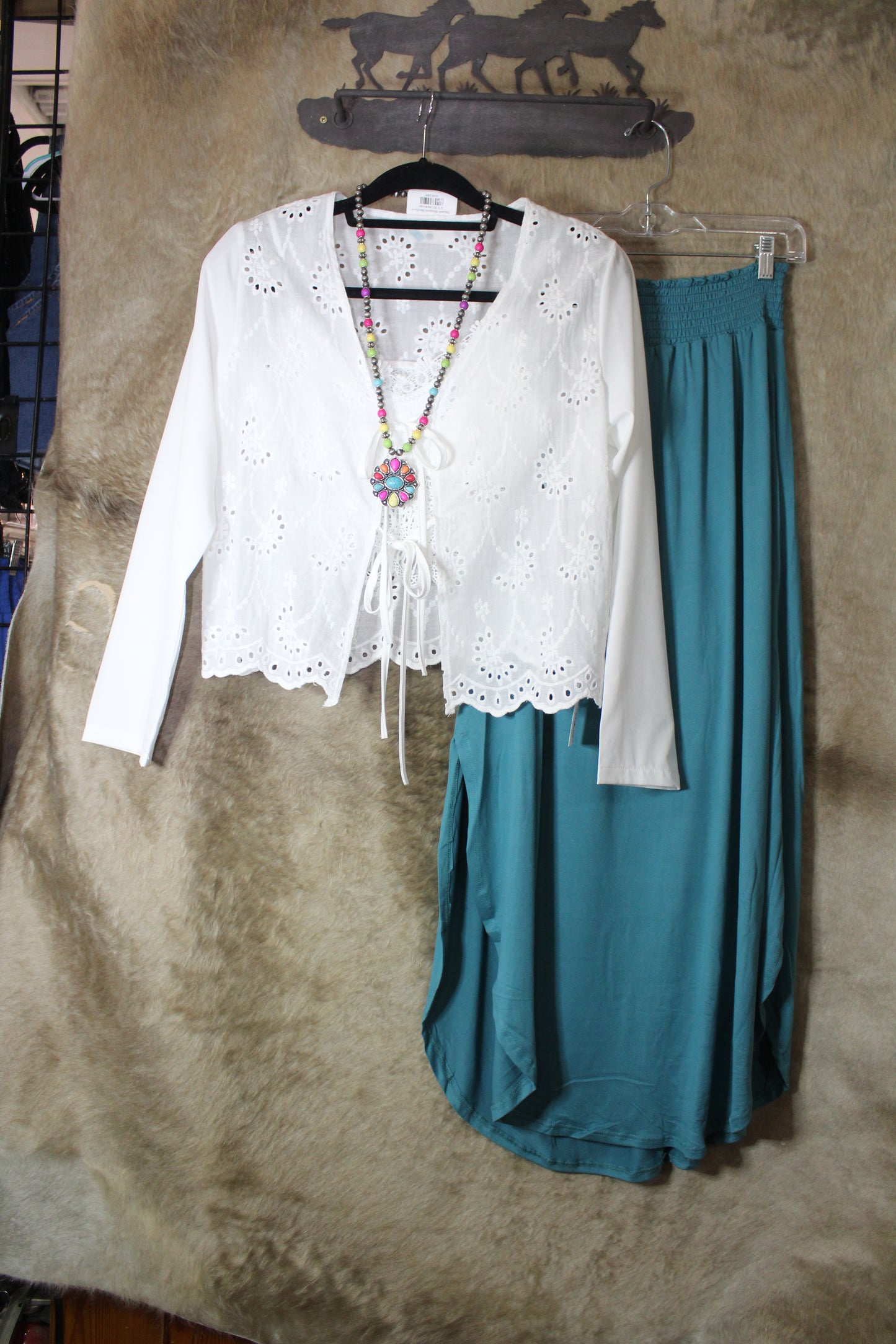 MAXI SKIRT WITH POCKETS (Four Colors)