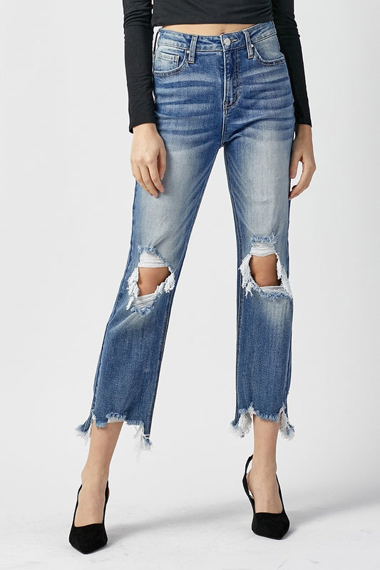 Lana High Rise Crop Jeans