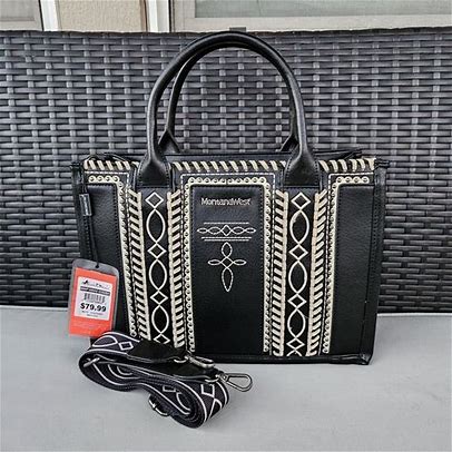 MONTANA WEST WHIPSTITICH CROSSBODY TOTE BAG