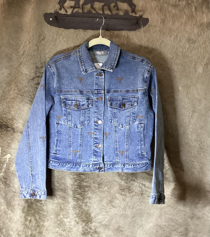 Boot Stitch Denim Trucker Jacket
