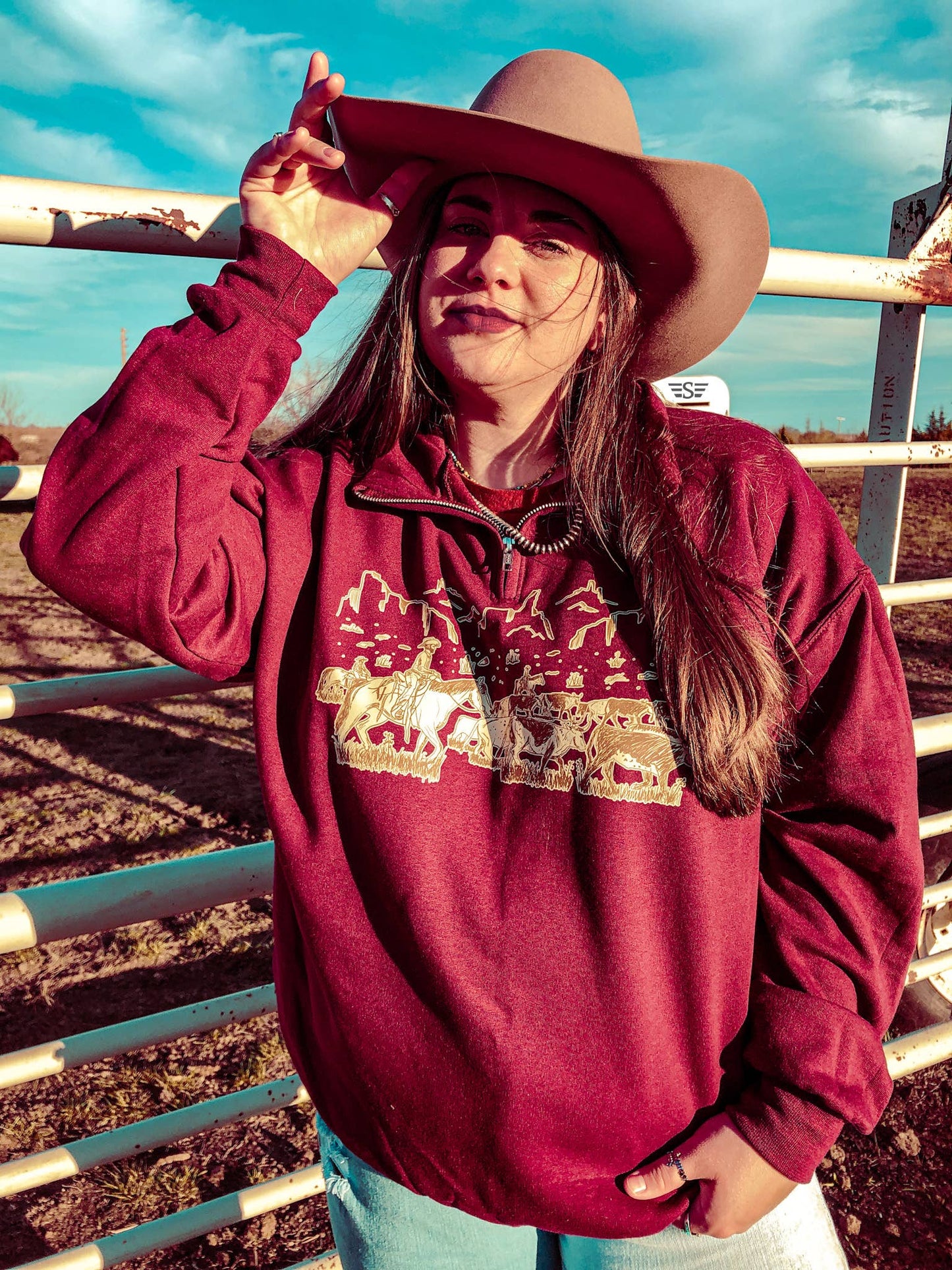 Cattle Drive Quarter Zip