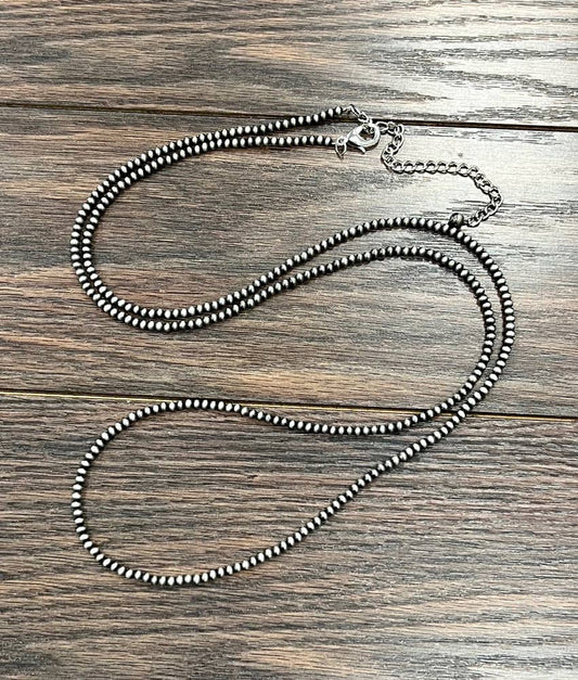 738360, Handmade Navajo Bead Necklace