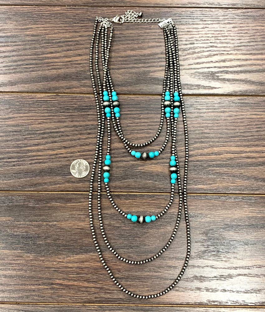 Handmade Navajo Bead Necklace