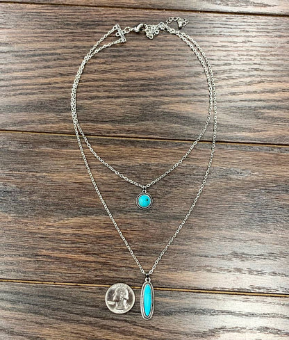 734677, Turquoise Necklace