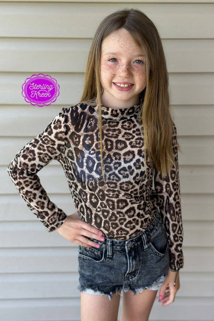 Hear Me Roar Mesh Kids Top