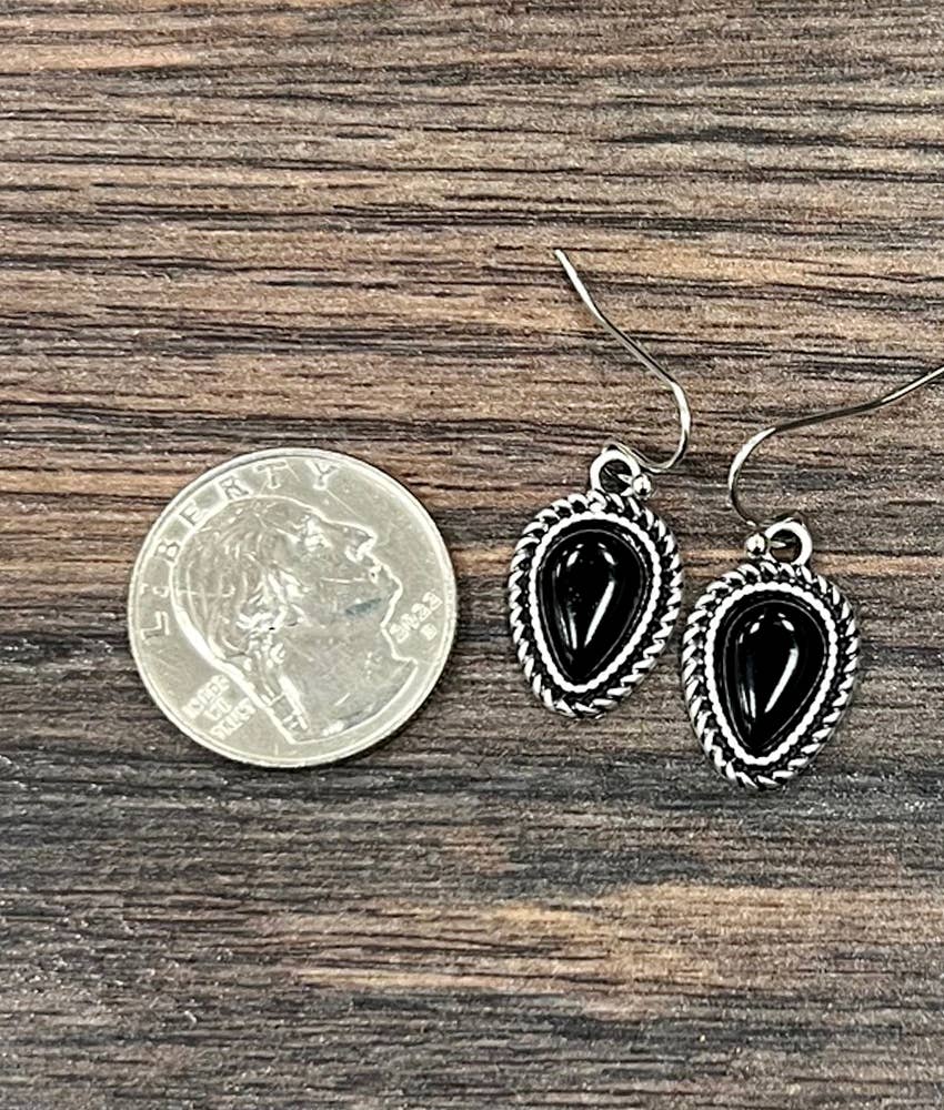 Drop Stone Earrings