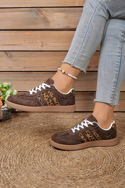 Leopard Patchwork Shoes