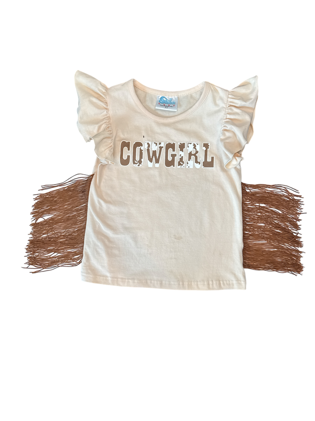 Cowgirl Fringe Shirt (Two Colors)