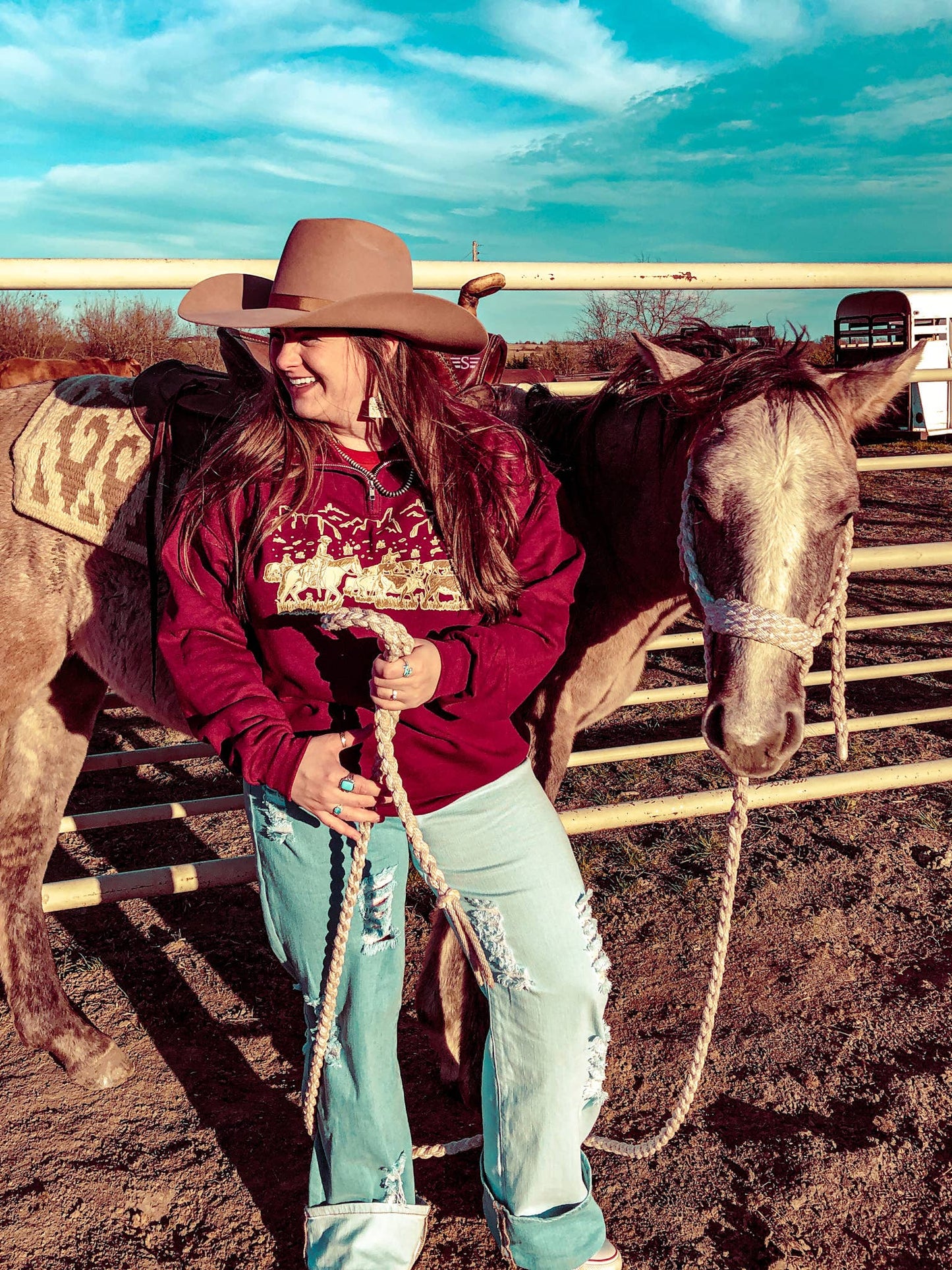 Cattle Drive Quarter Zip