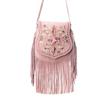 Old Rose Mojave Meadow Leather Bag