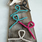 Large Western Metal Banana Hair Clip Claw