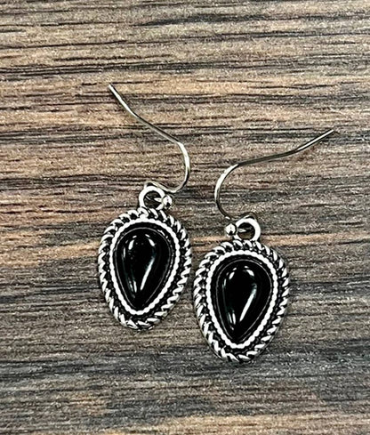 Drop Stone Earrings