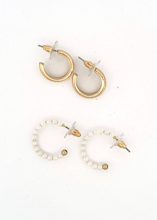 Two Piece Basic Hoops