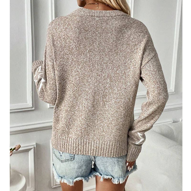 Long Sleeve Star Sweater