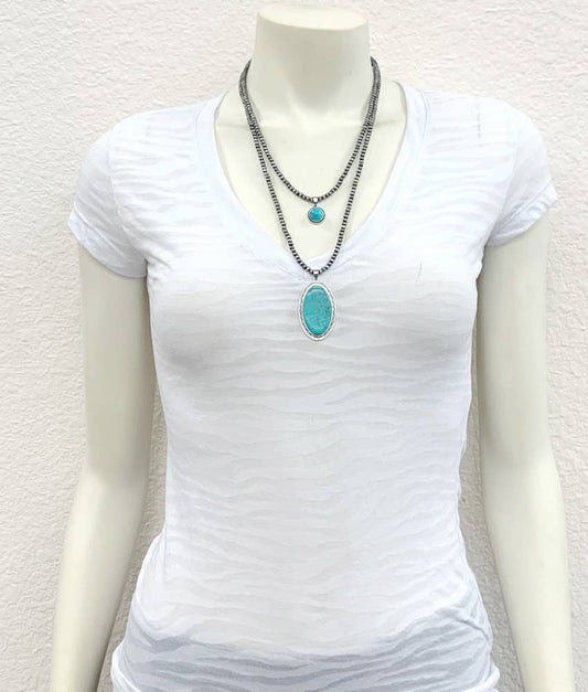 734176, Turquoise Necklace