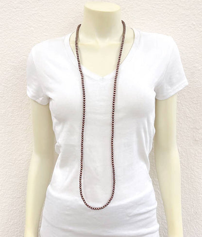 736488, Copper Navajo Bead Necklace
