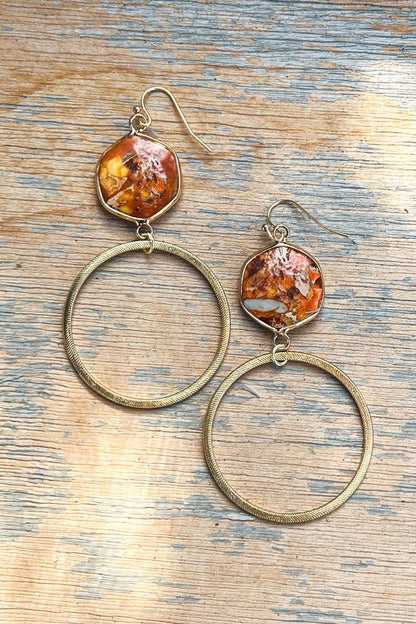 Janet Hoop Earrings