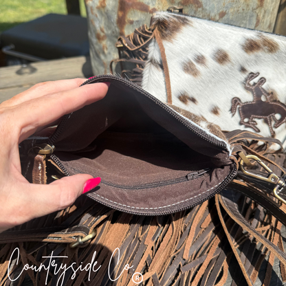 Rodeo Rider Crossbody with Wristlet