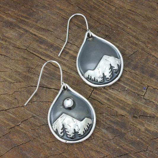 Pinetop Panorama Mountains Earrings