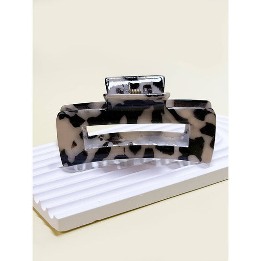 Animal Print Claw Clip