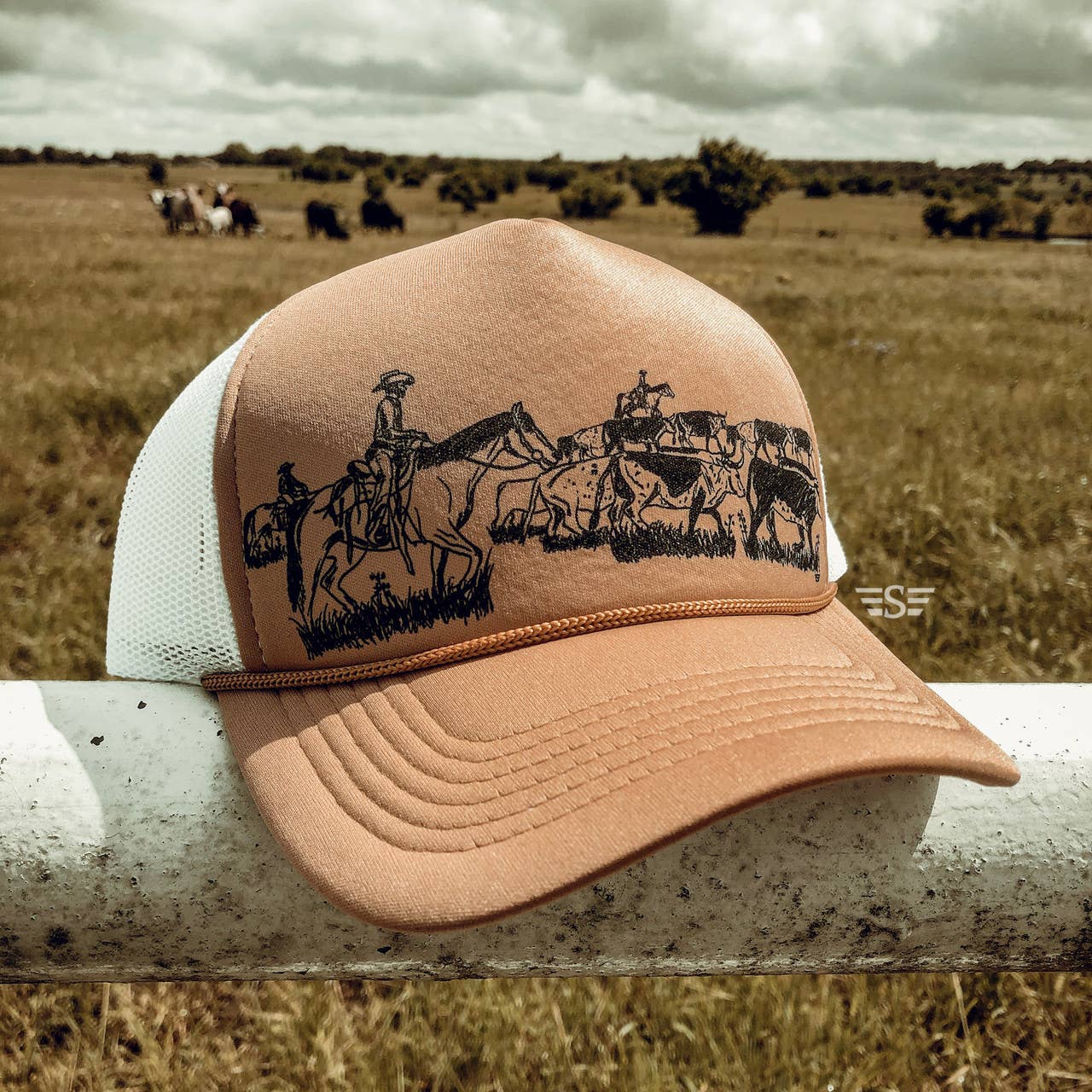Cattle Drive Trucker Cap
