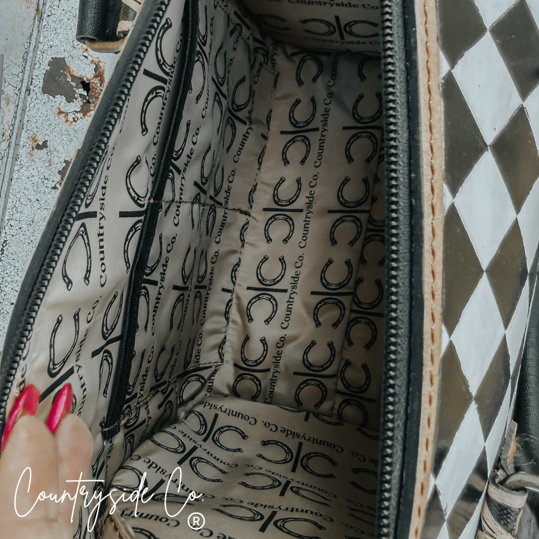 Aspen Tooled Leather Bag