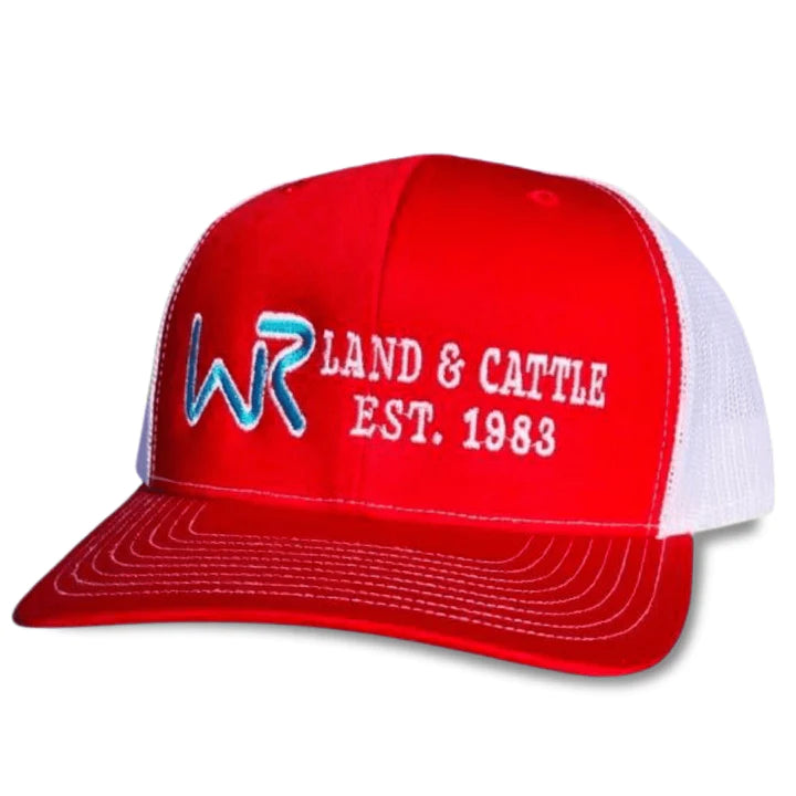 Land & Cattle Hat - Red