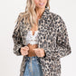 Leapord Button Jacket