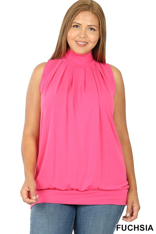 Plus High Neck Tank (Multiple Colors)